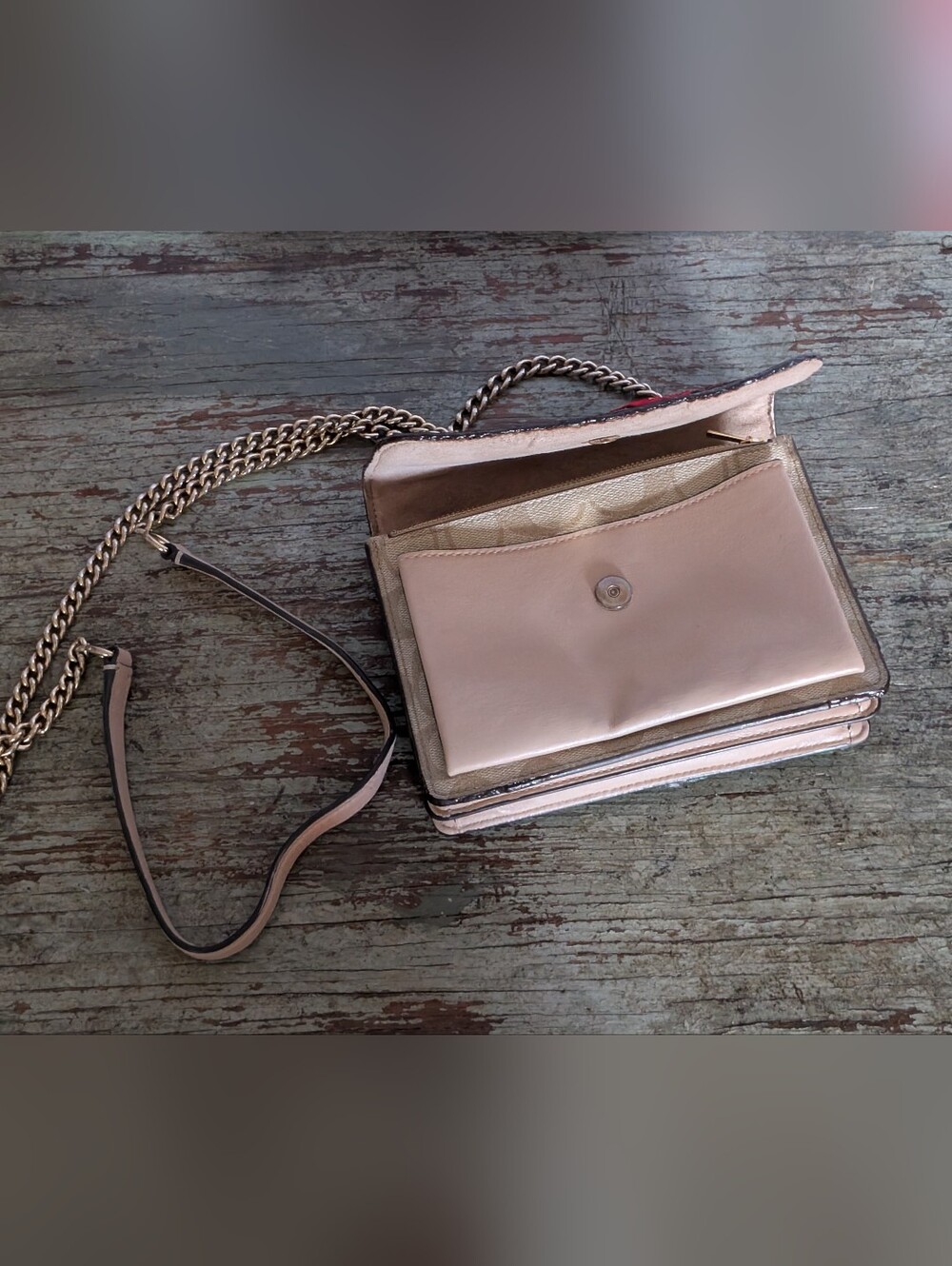 Coach Klare Rose Embroidered Crossbody Handbag - Picture 12 of 16